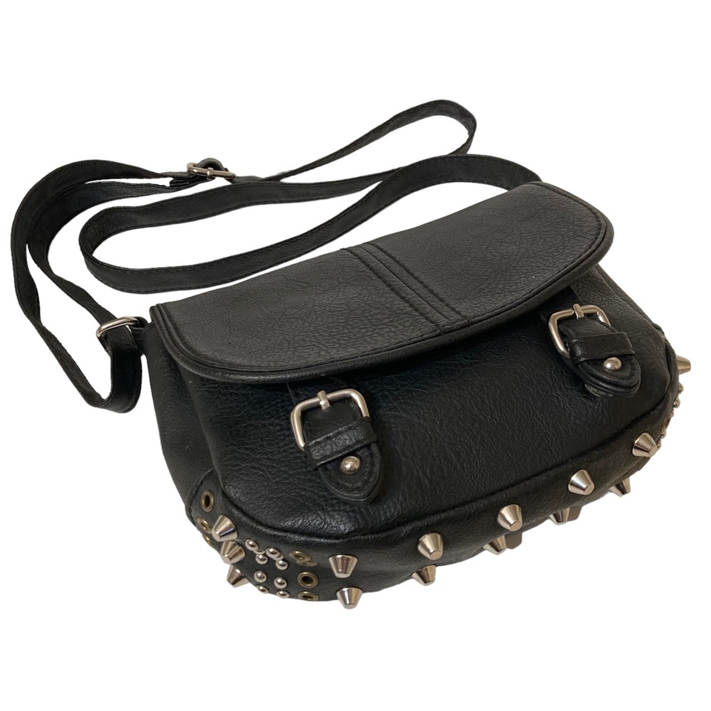 Aeropostale Faux Leather Stud Crossbody